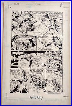 VIGILANTE # 21 Original Art! Pg. 4 All Action Nightwing vs Vigilante 1985