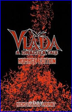 VLADA A DRACULA TALE #1 COVER Homage Edition Original Art BUZ HASSON +KEN HAESER