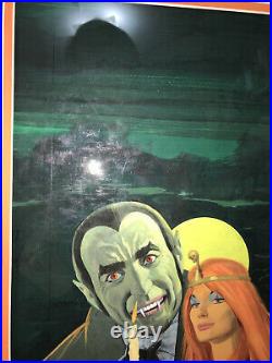 Vampire, Original Art Cover, Kensington Pub. Book 70's, The Witching Of Dracula