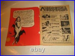 Vampirella #1 1969 Original -1st APP. Warren Publishing Frazetta Cover Art