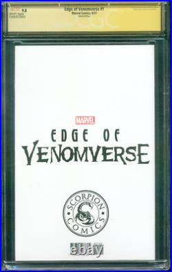 Venom 1 CGC 9.8 2XSS Original art Todd McFarlane Spider Man Hardy Movie Sketch