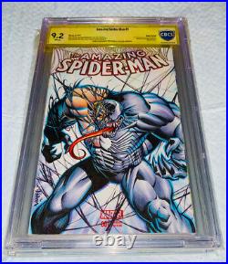 Venom Art Amazing Spider-man 1 Blank Ap 1 Original Art Hand Sketch Jose Varese