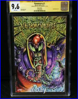 Venom Magneto Original Art Sketch Cover Cgc 9.6 Venomverse Original Art Sale