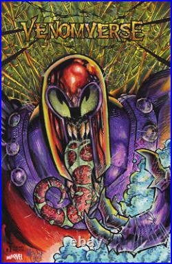 Venom Magneto Original Art Sketch Cover Cgc 9.6 Venomverse Original Art Sale