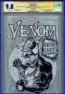 Venom Vol 3 1 CGC 9.8 SS X3 Sketch cover McFarlane Bagley Lovato original art