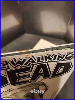 Walking Dead #109 Blank Hand drawn Sketch ADAM HUGHES Original Art Zombie