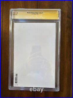 Wonder Woman Blank #1 CGC 9.4 Original Sketch Art & Signed By Ramona Fradon