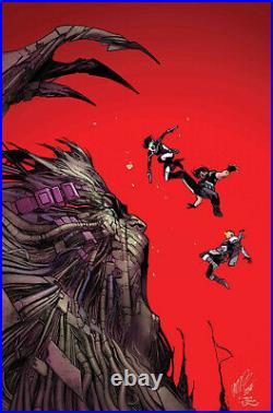 X-FORCE #3 Marvel Comics Original cover art by PEPE LARRAZ Signed