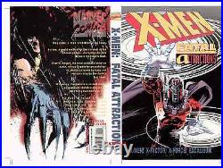 X-MEN BILL SIENKIEWICZ ORIGINAL COVER PROOF PRODUCTION ART MAGNETO vs WOLVERINE