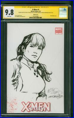 X Men 1 CGC 9.8 SS Billy Tan Original art Rogue Sketch Variant 2019 Movie