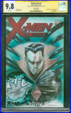 X Men Red 1 CGC SS 9.8 Mr. Sinster Original art sketch