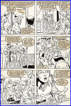 X-factor #4 Page 10 Original Art 1986 By Joe Rubinstein And Keith Pollard