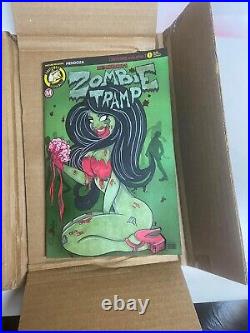 Zombie Tramp Sketch Cover Original Art By Sutton Kane