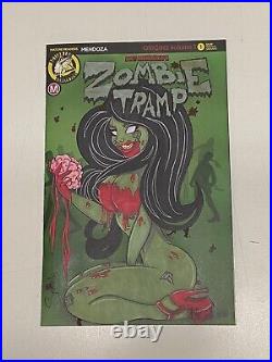 Zombie Tramp Sketch Cover Original Art By Sutton Kane