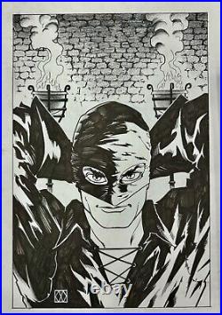 Zorro Issue 5 Cover (2008) Dynamite Entertainment ORIGINAL ART By Matt Wagner