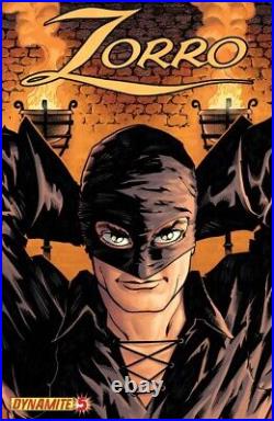 Zorro Issue 5 Cover (2008) Dynamite Entertainment ORIGINAL ART By Matt Wagner